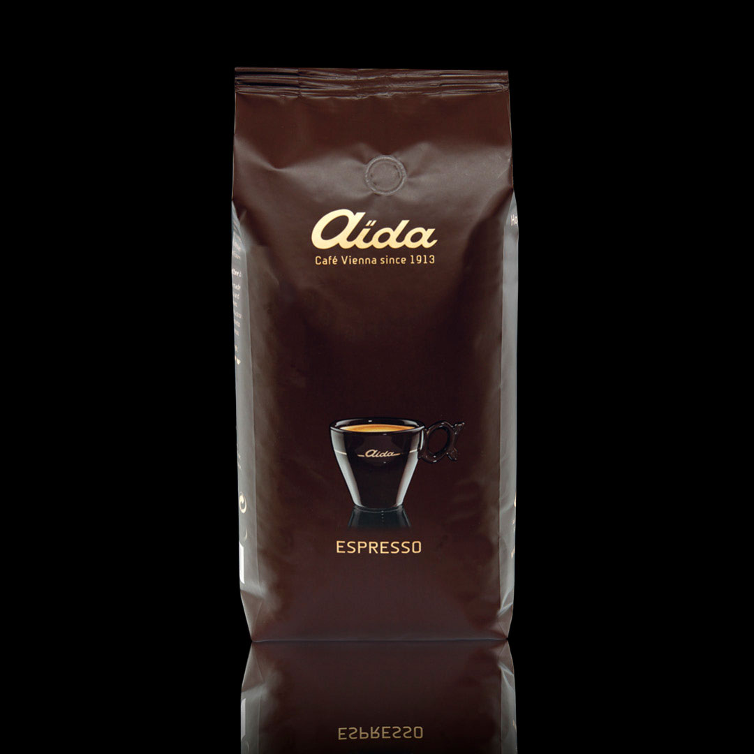 Aida Espresso Kaffee ganze Bohne. 1kg
