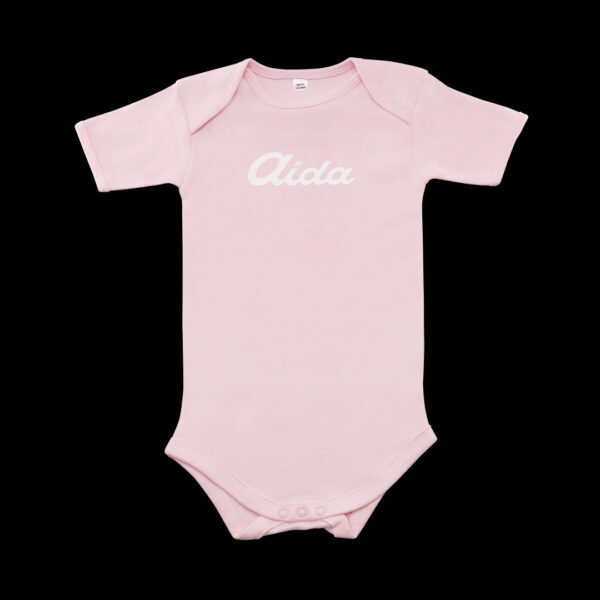 rosa Baby-Body "Aida"